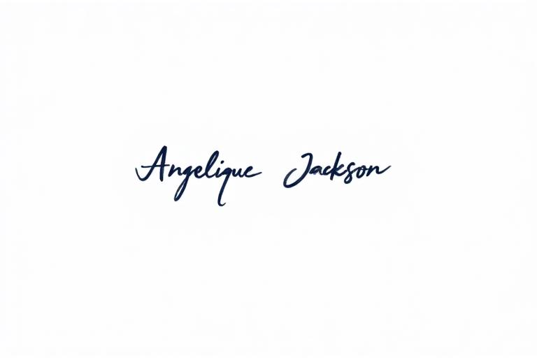 Principal Angelique Jackson signature